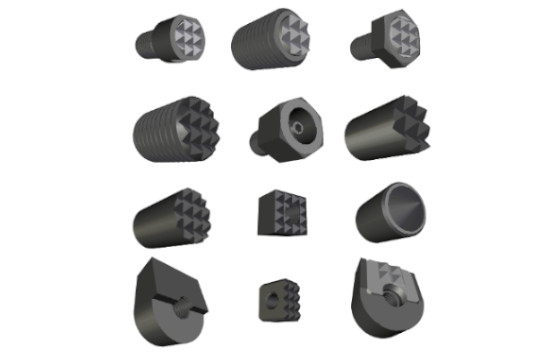 Replaceable Serrated Grippers